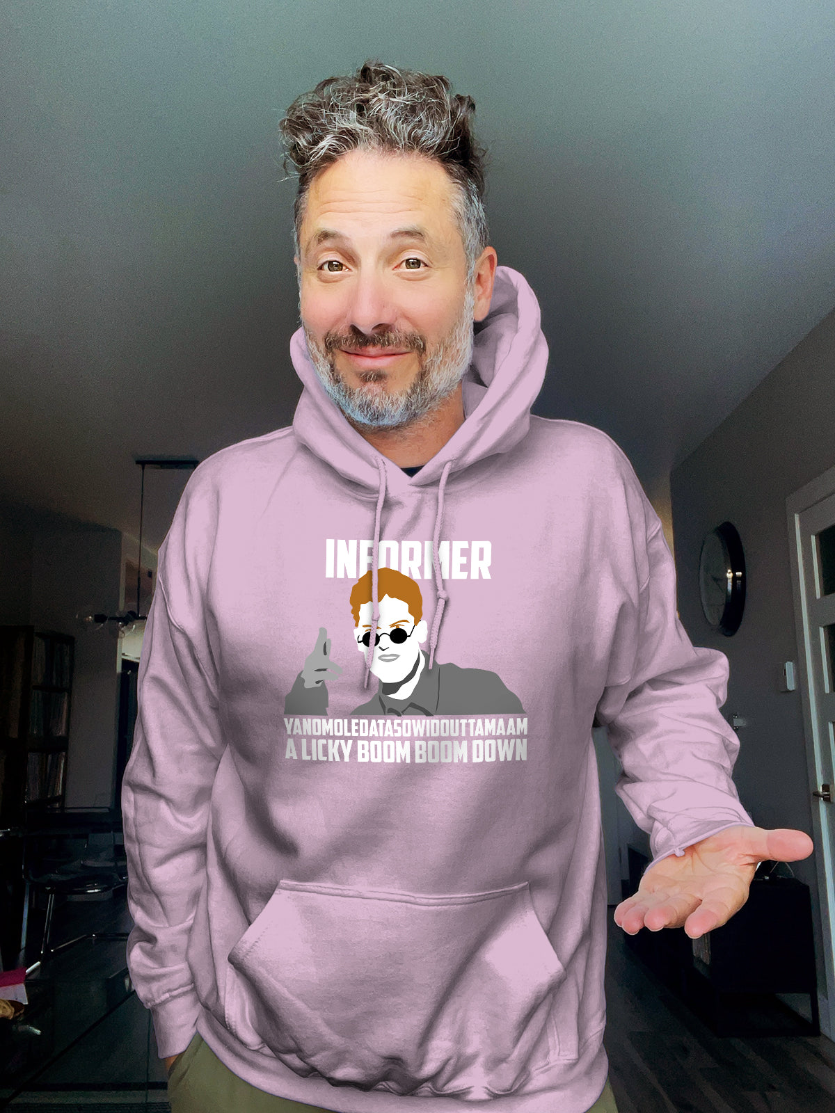 Hoodie - Snow - Informer - Unisex