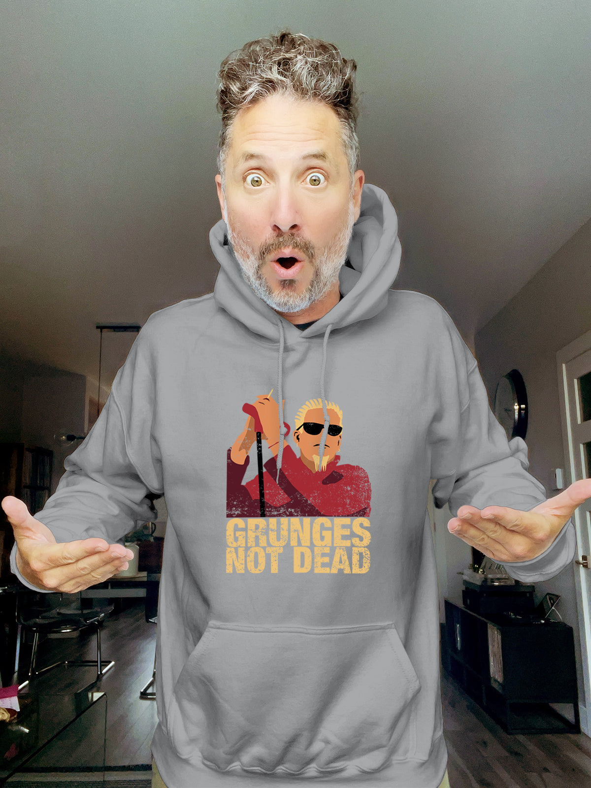 Hoodie - Grunges Not Dead - Layne Staley