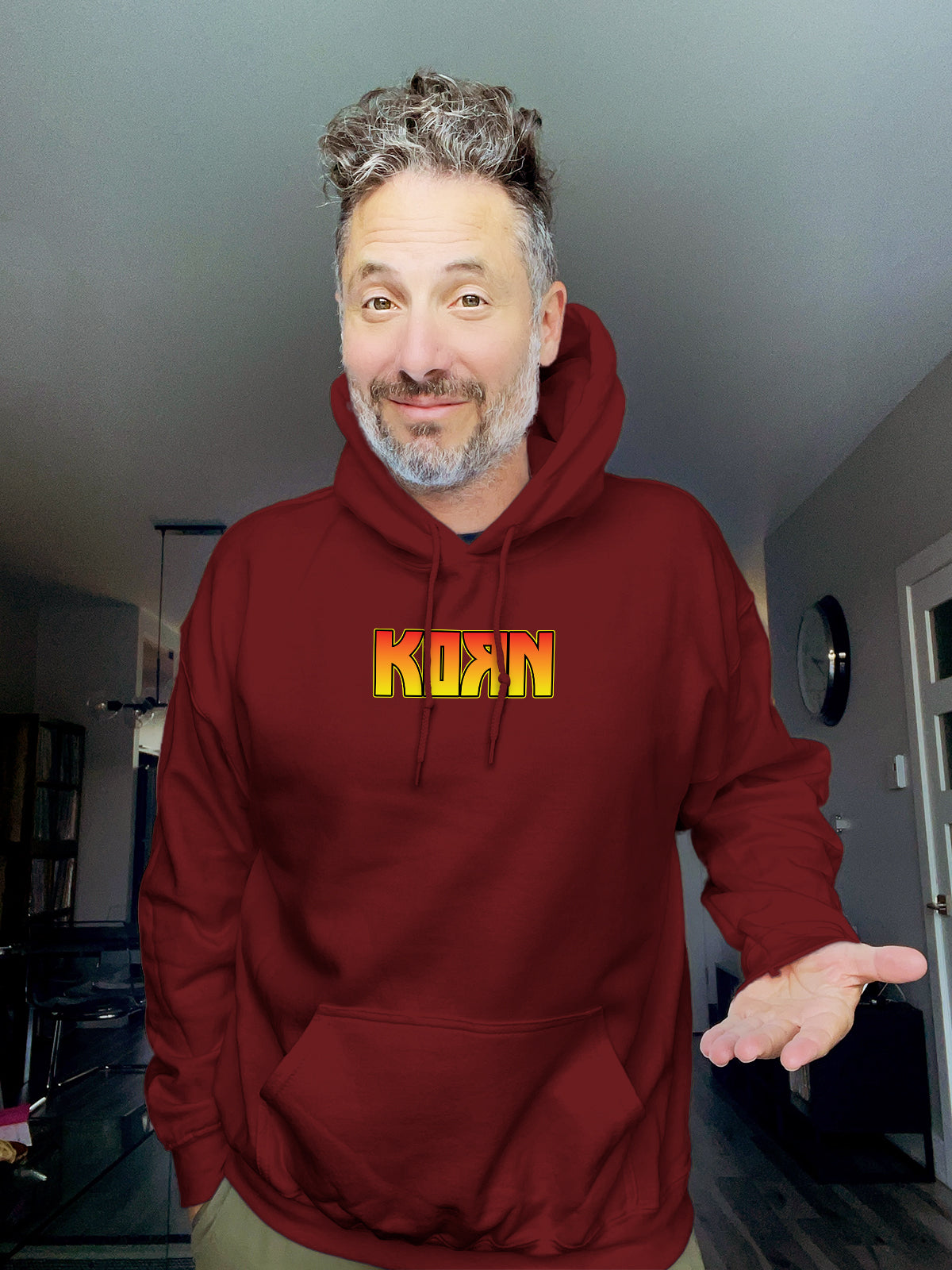 Hoodie - KISS KORN - Unisex