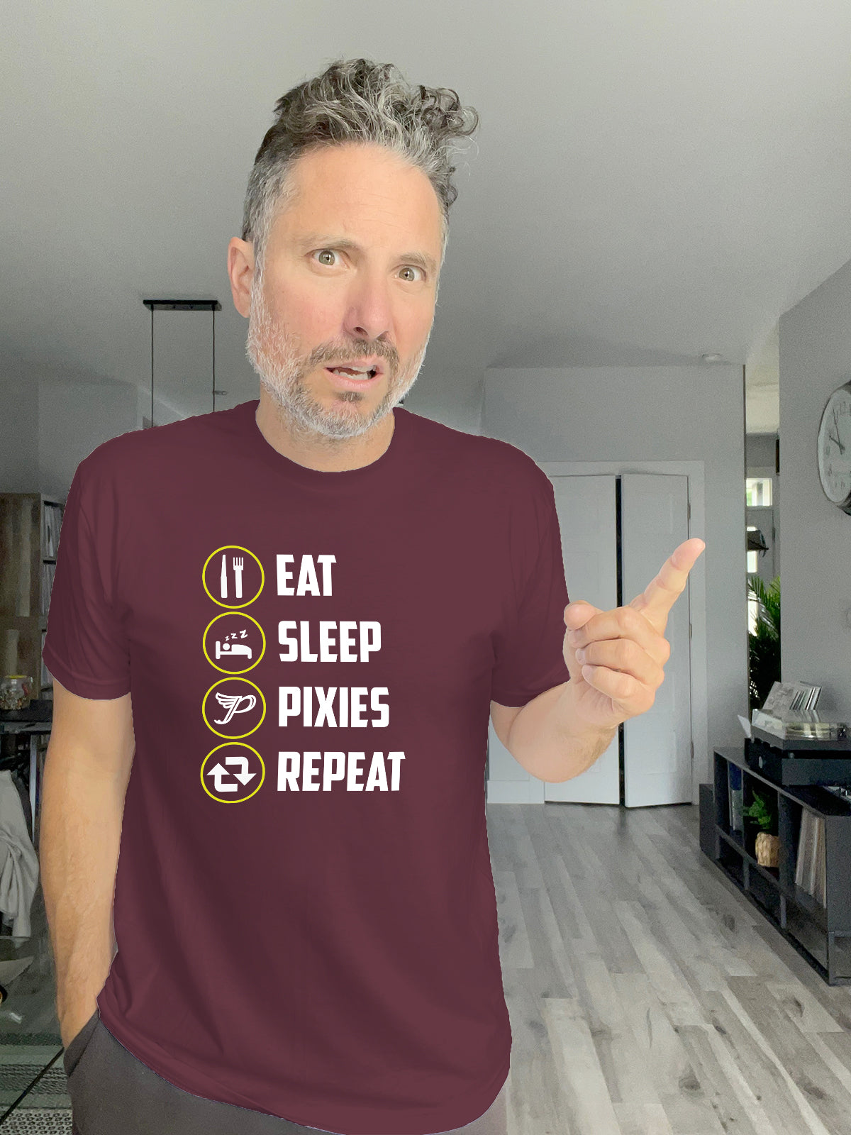 Soft Tee - EAT SLEEP PIXIES REPEAT - Unisex