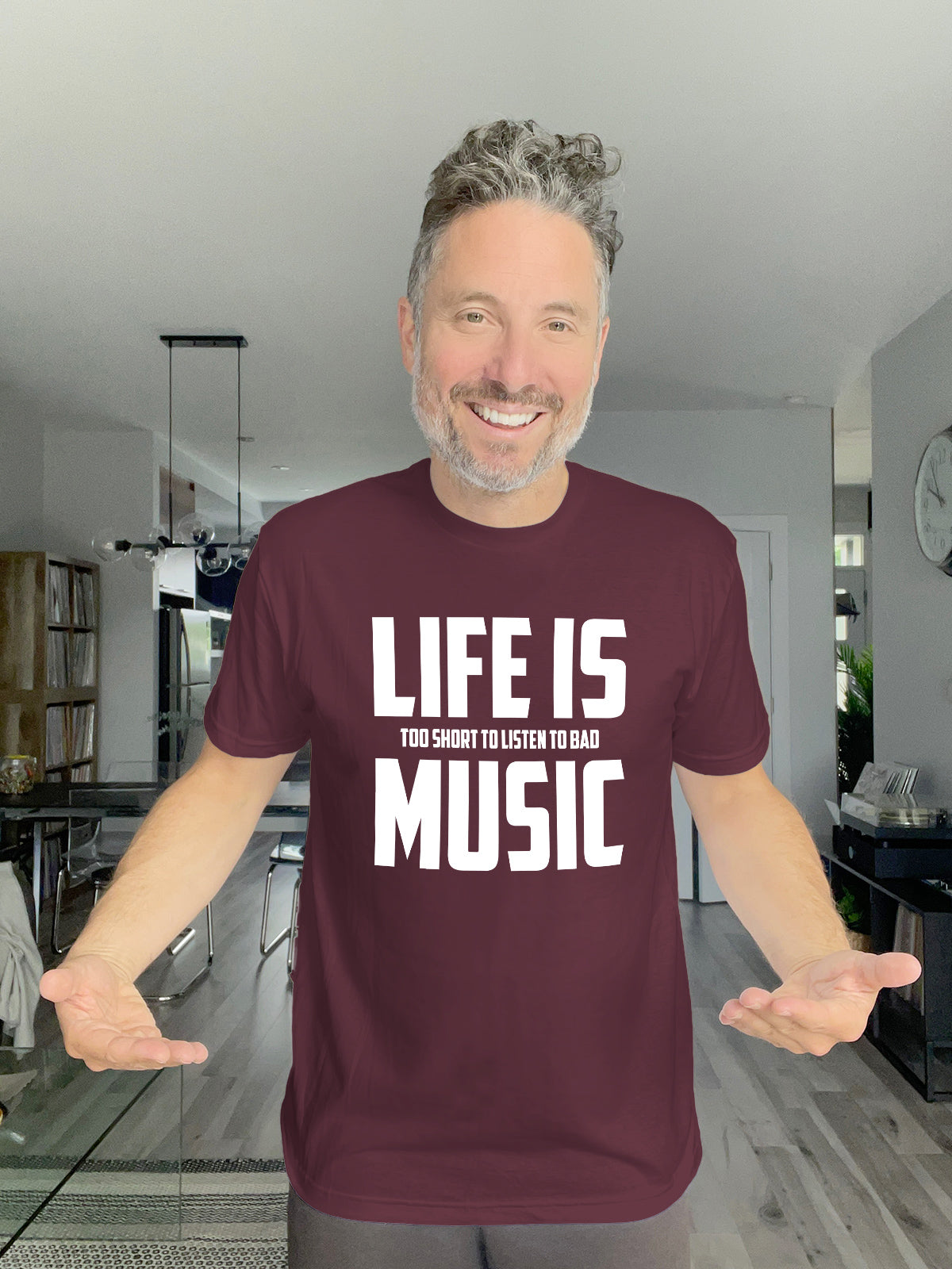 Soft Tee - Life is too short to listen to bad music - Unisex