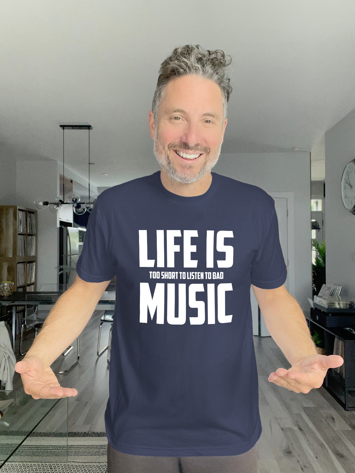 Soft Tee - Life is too short to listen to bad music - Unisex
