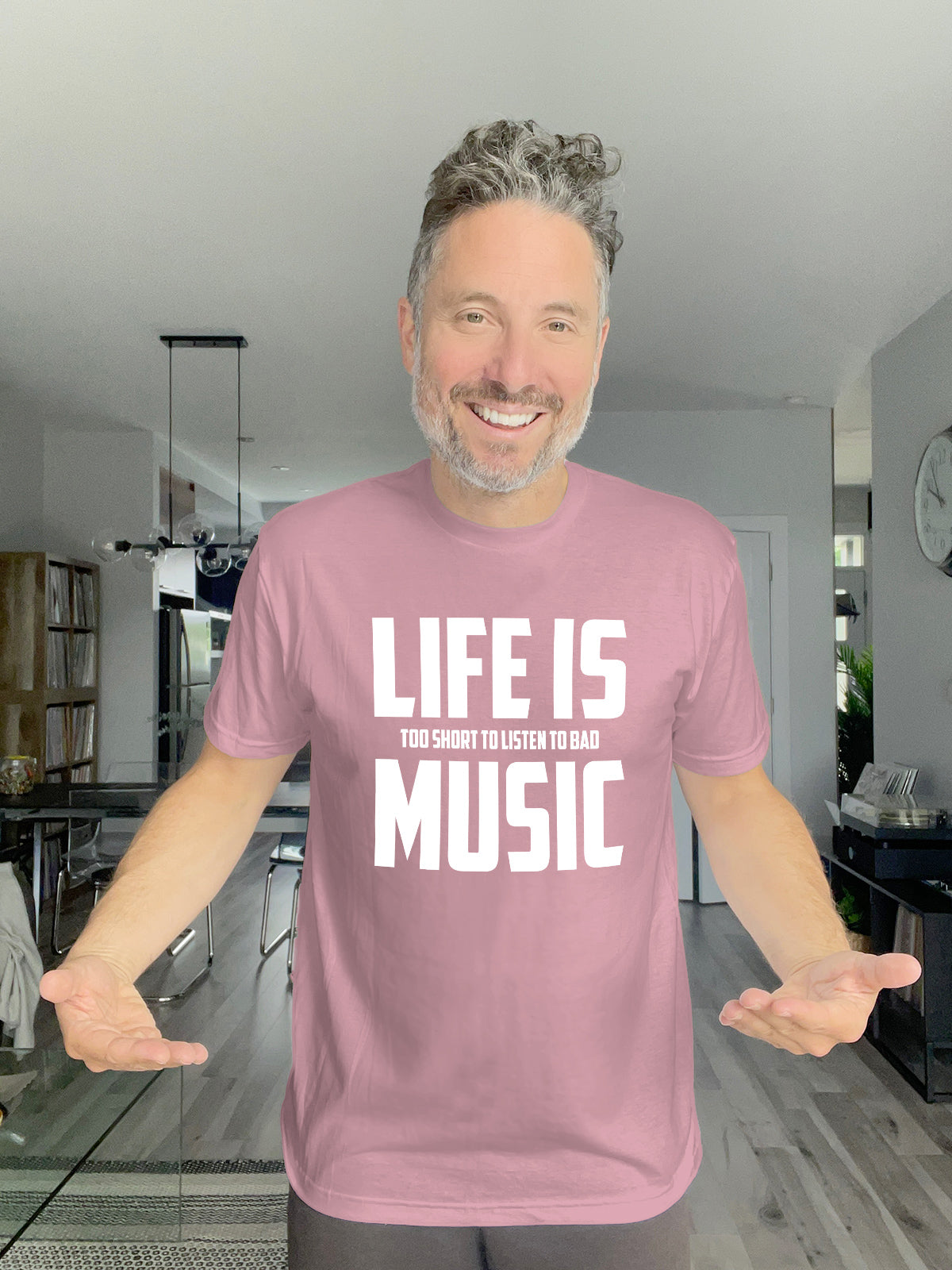 Soft Tee - Life is too short to listen to bad music - Unisex