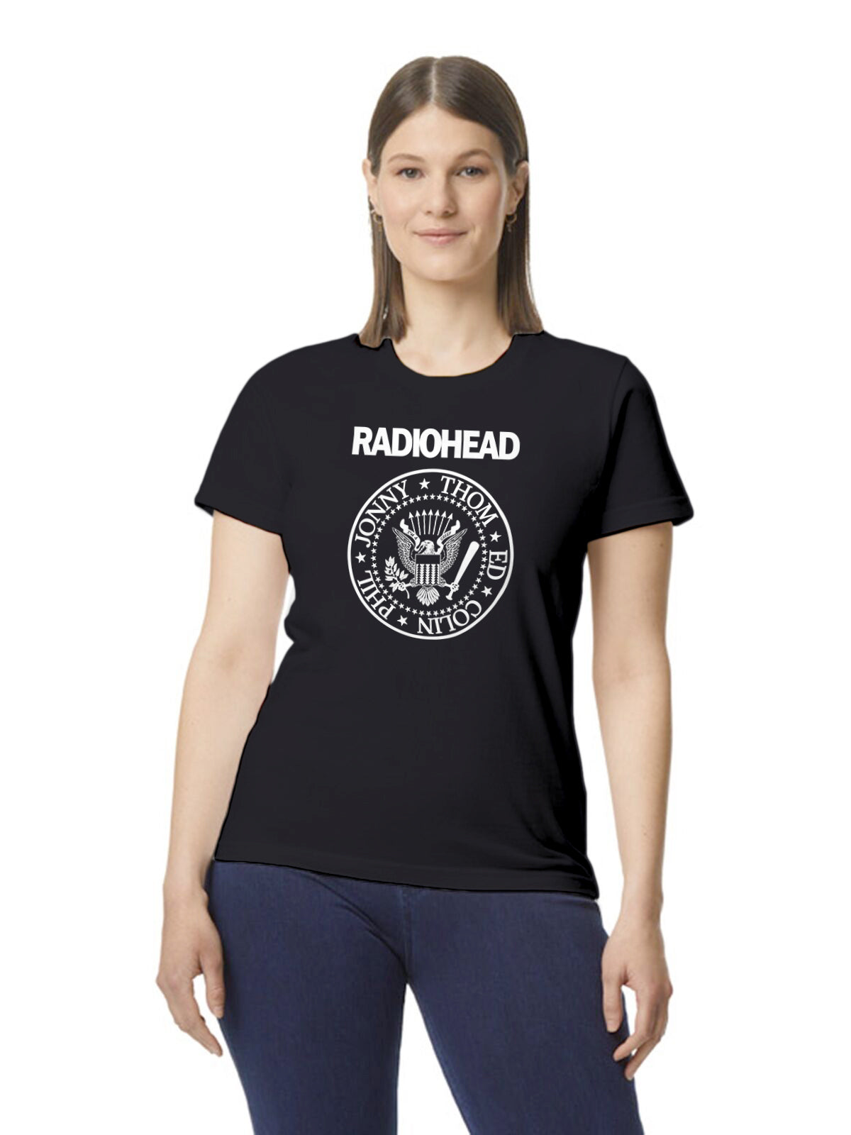 Soft Tee - RADIOHEAD RAMONES - Female