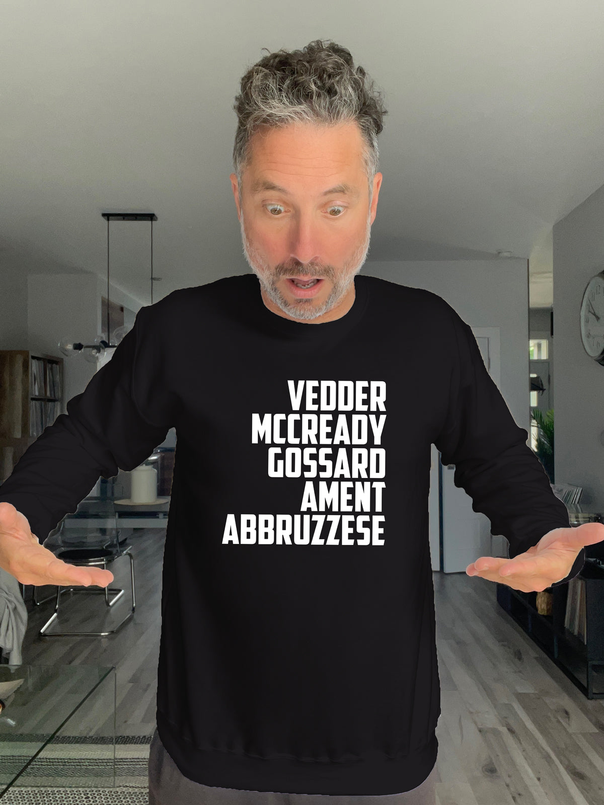 Crewneck - Vedder McCready Gossard Ament Abbruzzese - Unisex