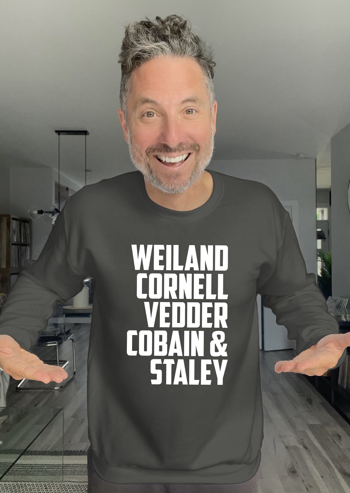 Crewneck - Weiland Cornell Vedder Cobain & Staley - Unisex