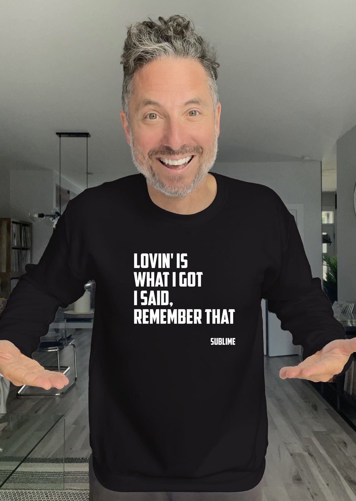 Crewneck - Lyrics What I Got - Unisex
