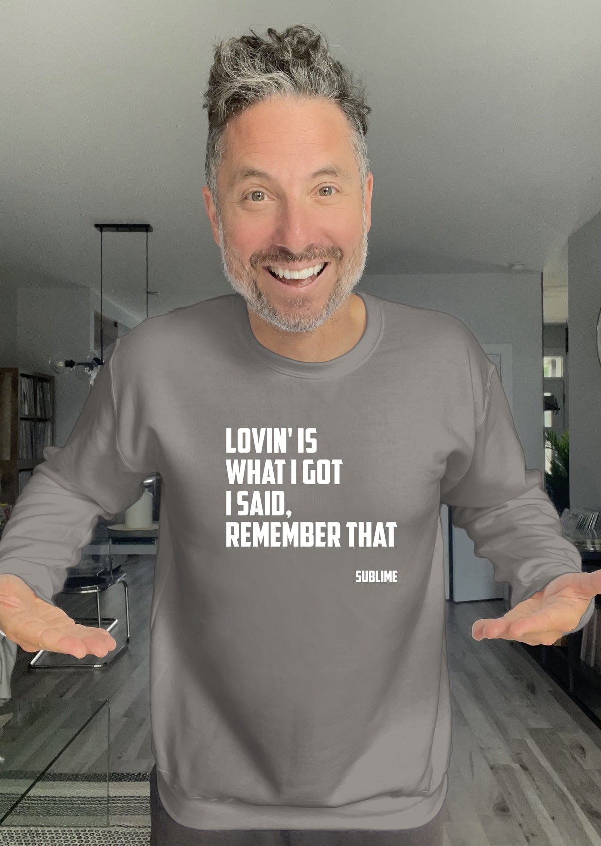 Crewneck - Lyrics What I Got - Unisex