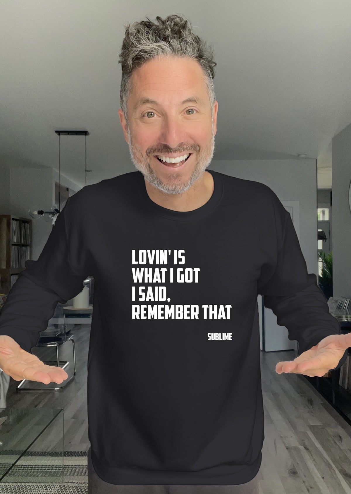 Crewneck - Lyrics What I Got - Unisex