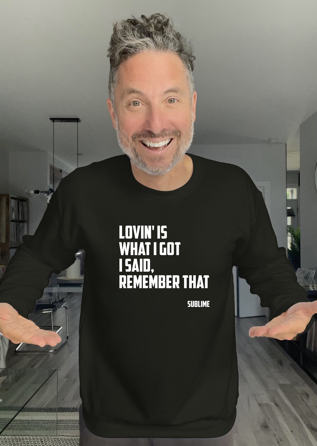 Crewneck - Lyrics What I Got - Unisex