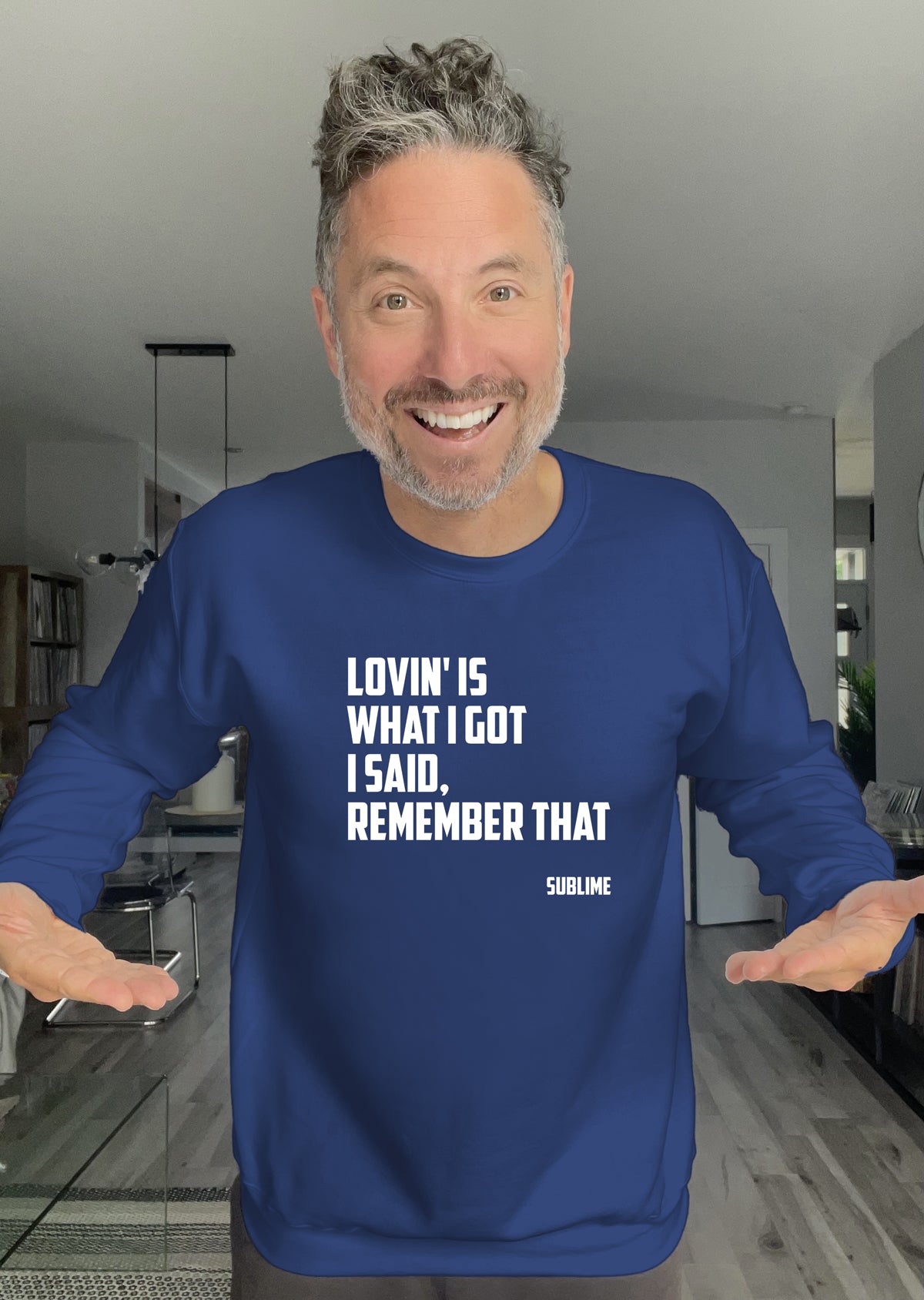 Crewneck - Lyrics What I Got - Unisex