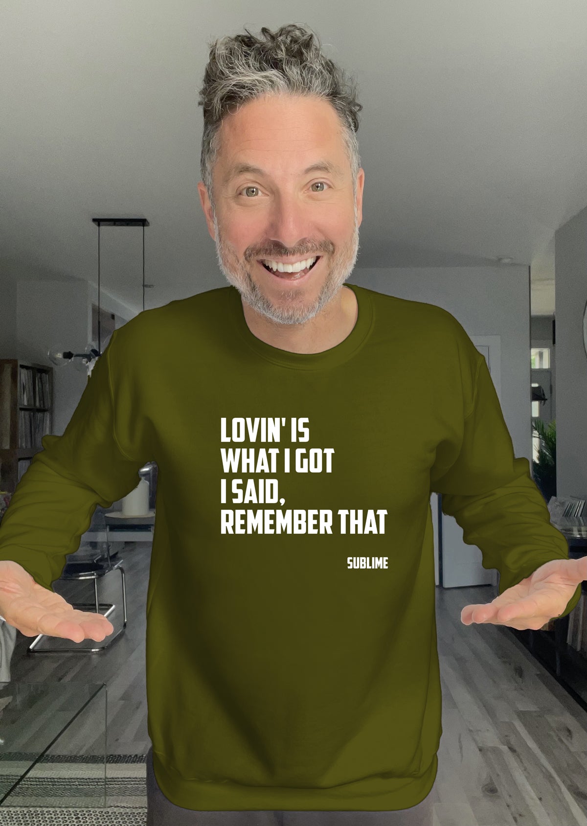 Crewneck - Lyrics What I Got - Unisex
