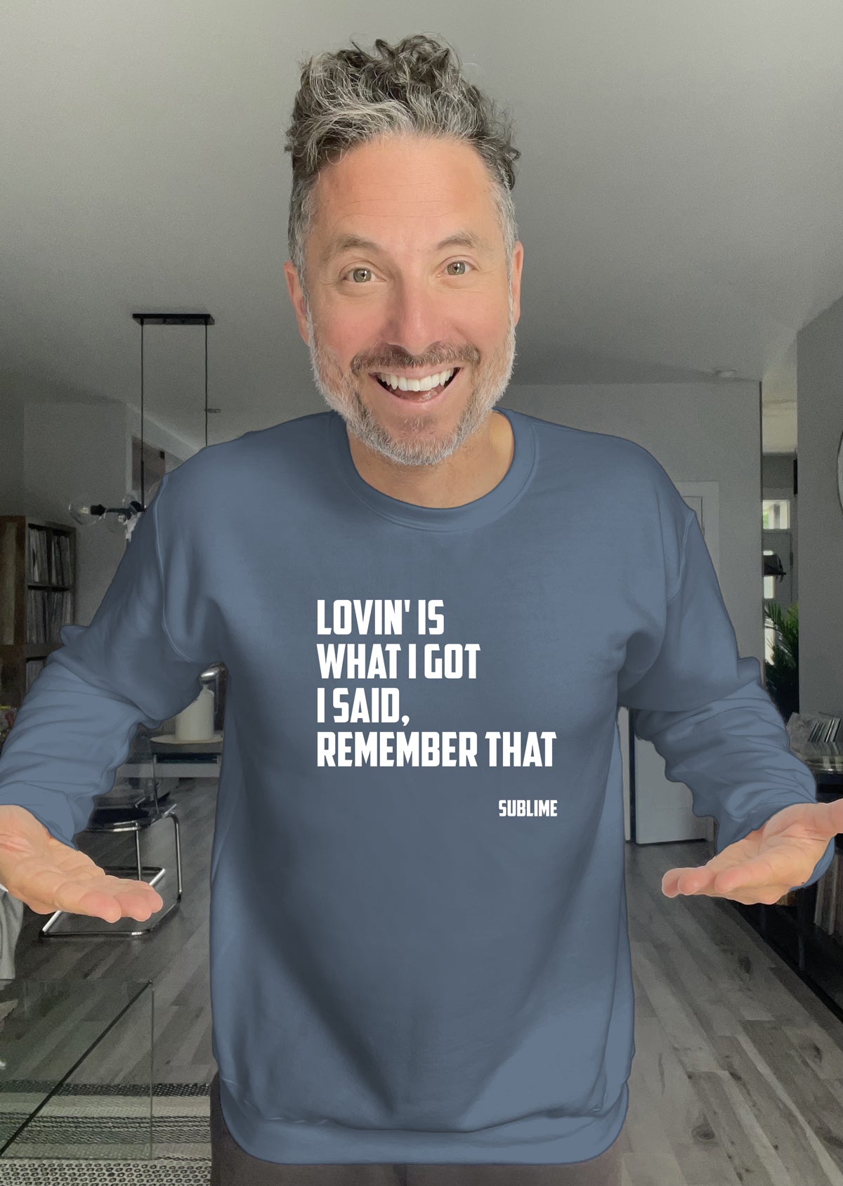 Crewneck - Lyrics What I Got - Unisex