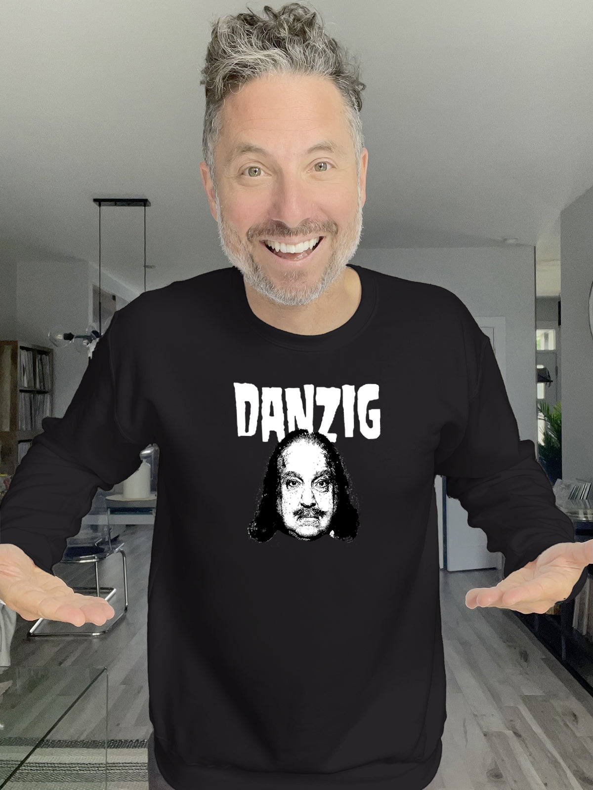 Danzig Ron Jeremy Crewneck Sweatshirt