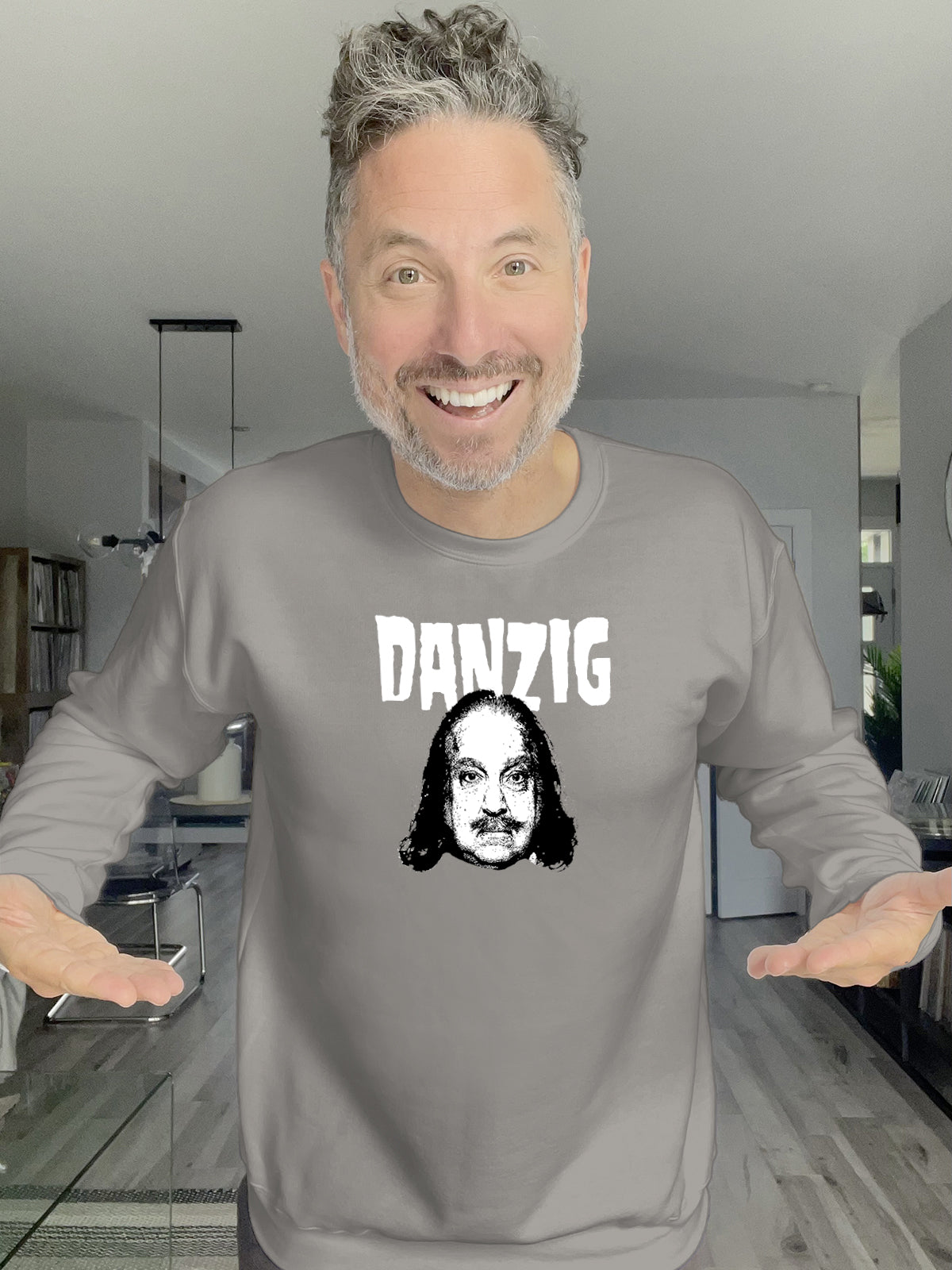 Danzig Ron Jeremy Crewneck Sweatshirt