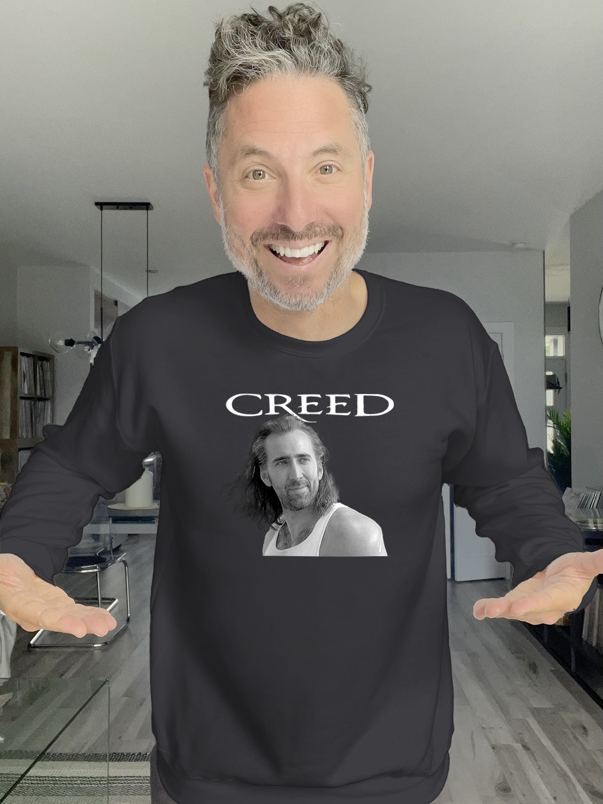 Nicolas Cage Creed Crewneck