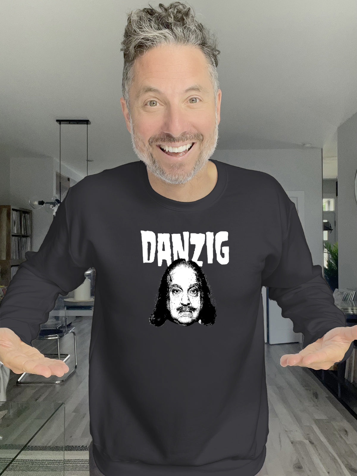 Danzig Ron Jeremy Crewneck Sweatshirt