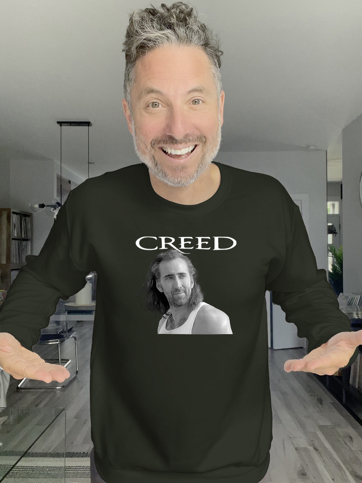 Nicolas Cage Creed Crewneck