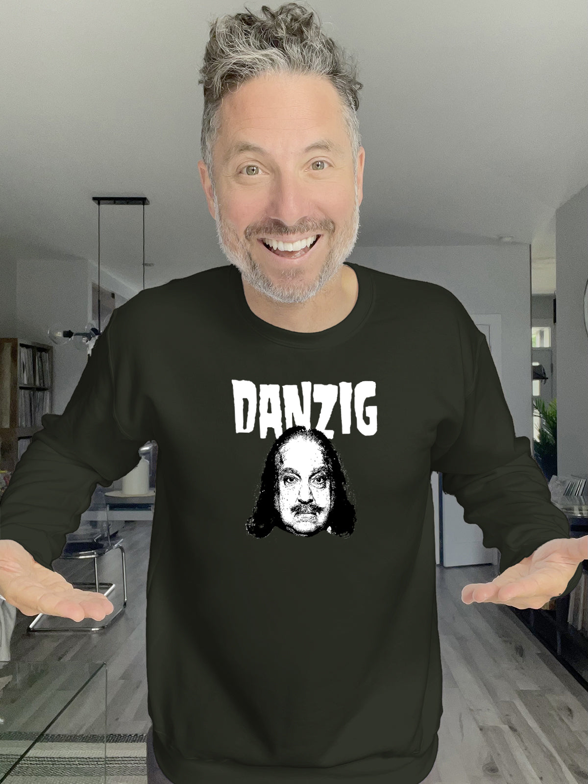 Danzig Ron Jeremy Crewneck Sweatshirt