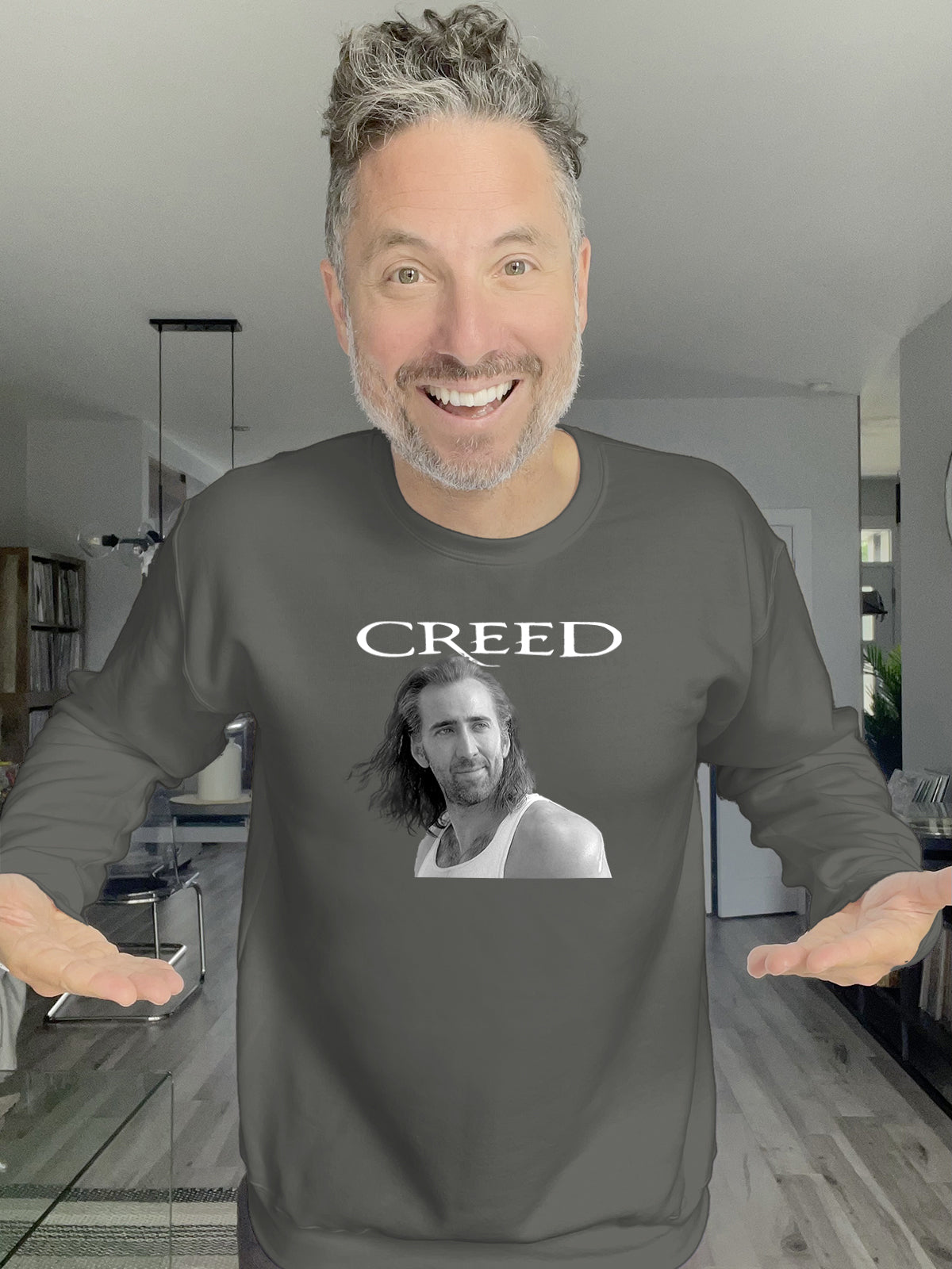Nicolas Cage Creed Crewneck
