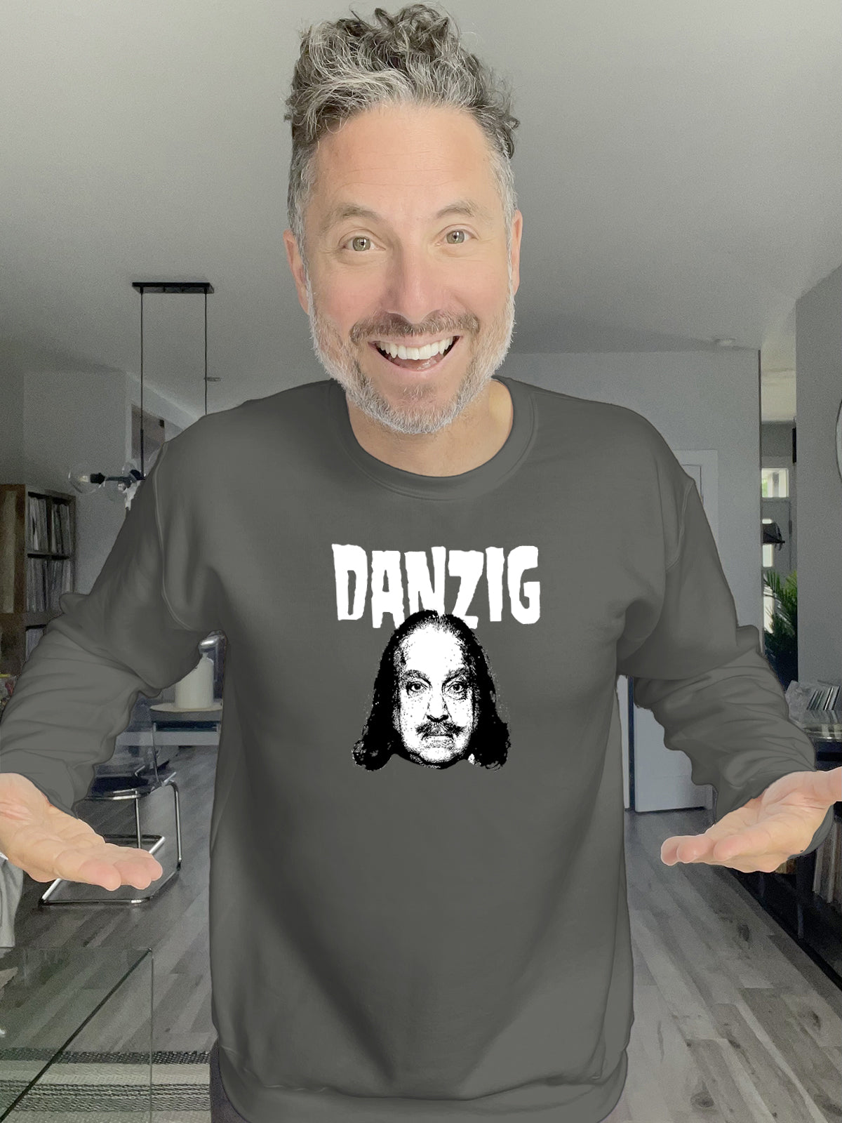 Danzig Ron Jeremy Crewneck Sweatshirt