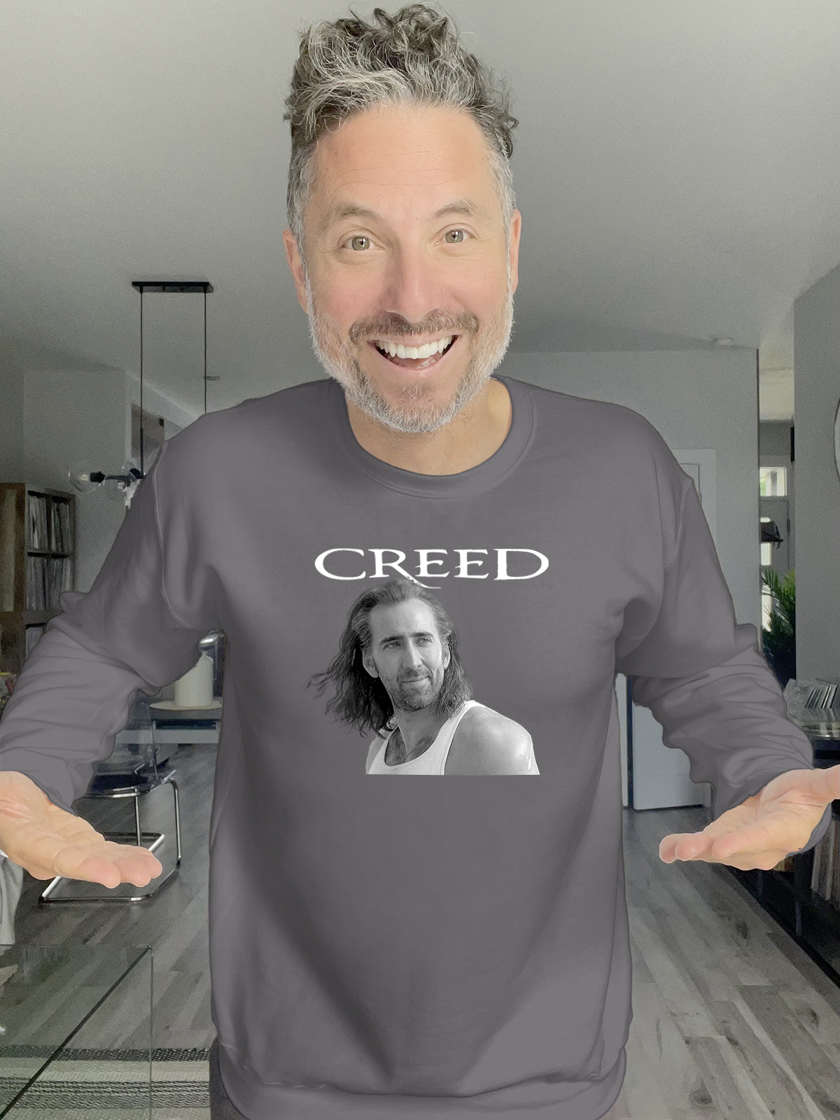 Nicolas Cage Creed Crewneck