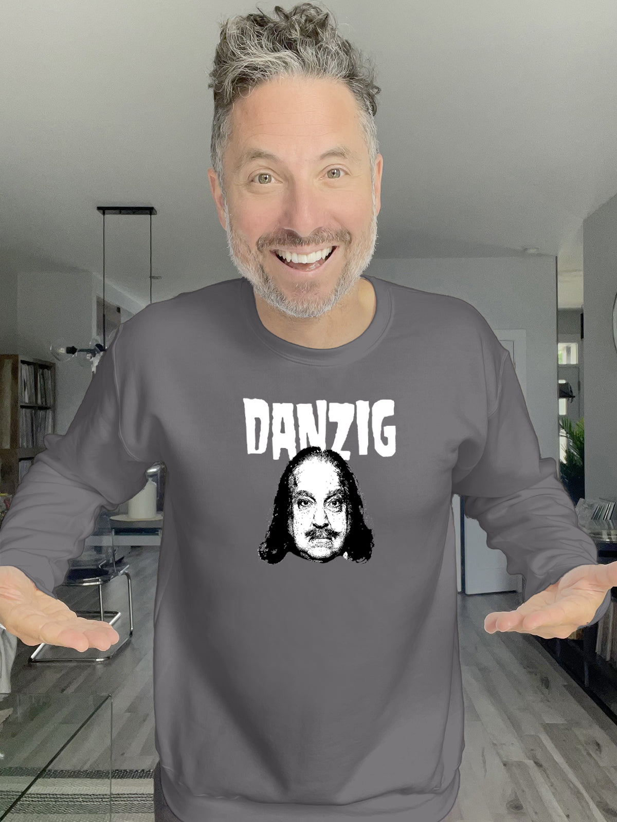 Danzig Ron Jeremy Crewneck Sweatshirt