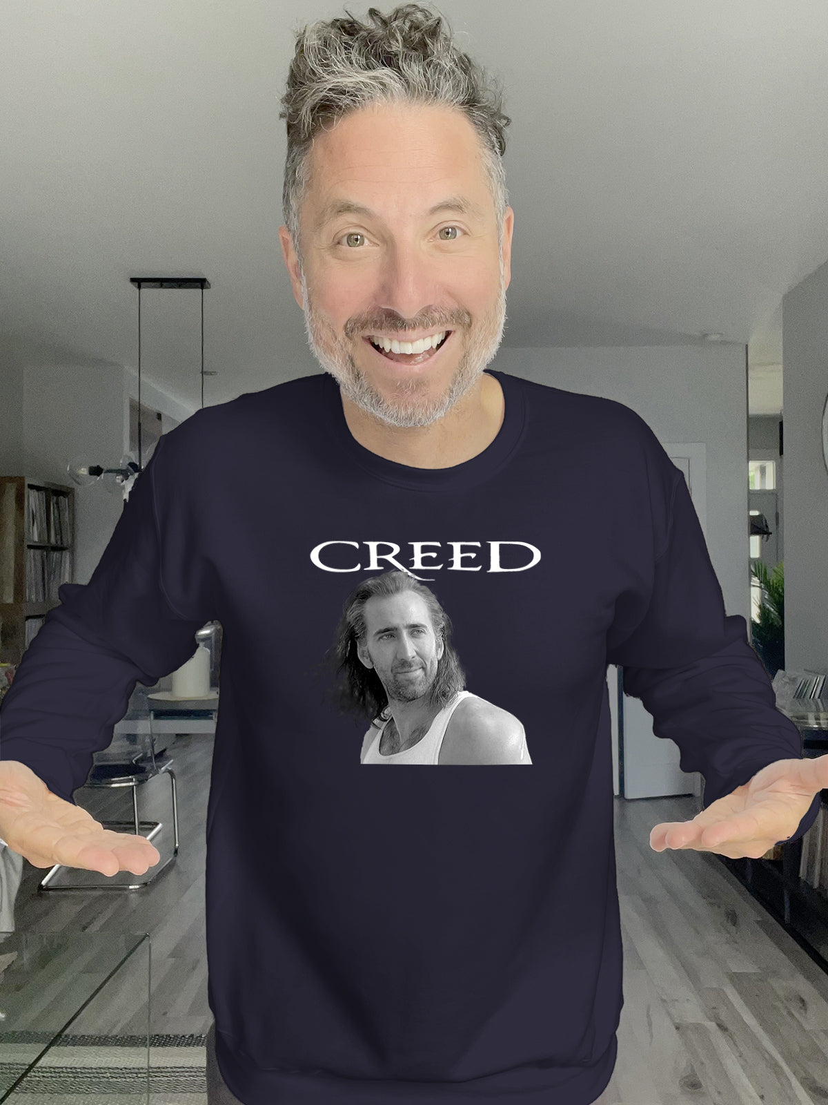 Nicolas Cage Creed Crewneck