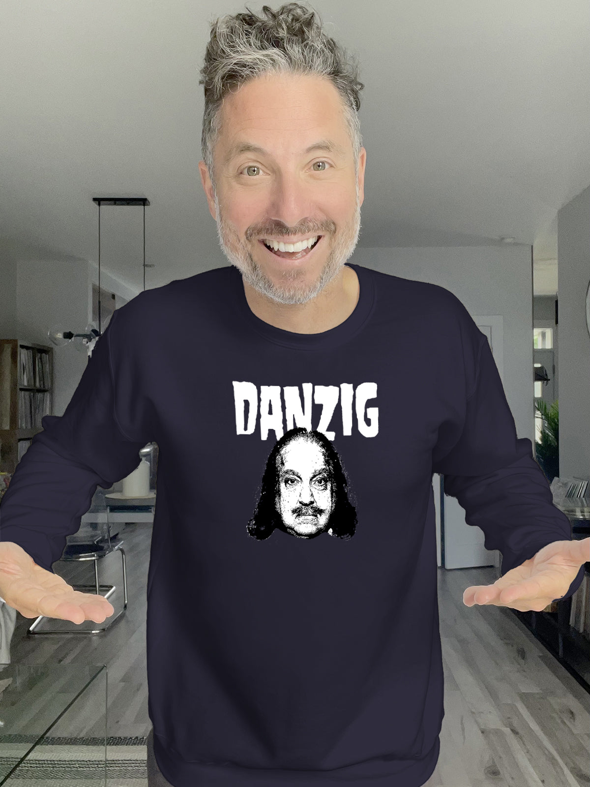 Danzig Ron Jeremy Crewneck Sweatshirt