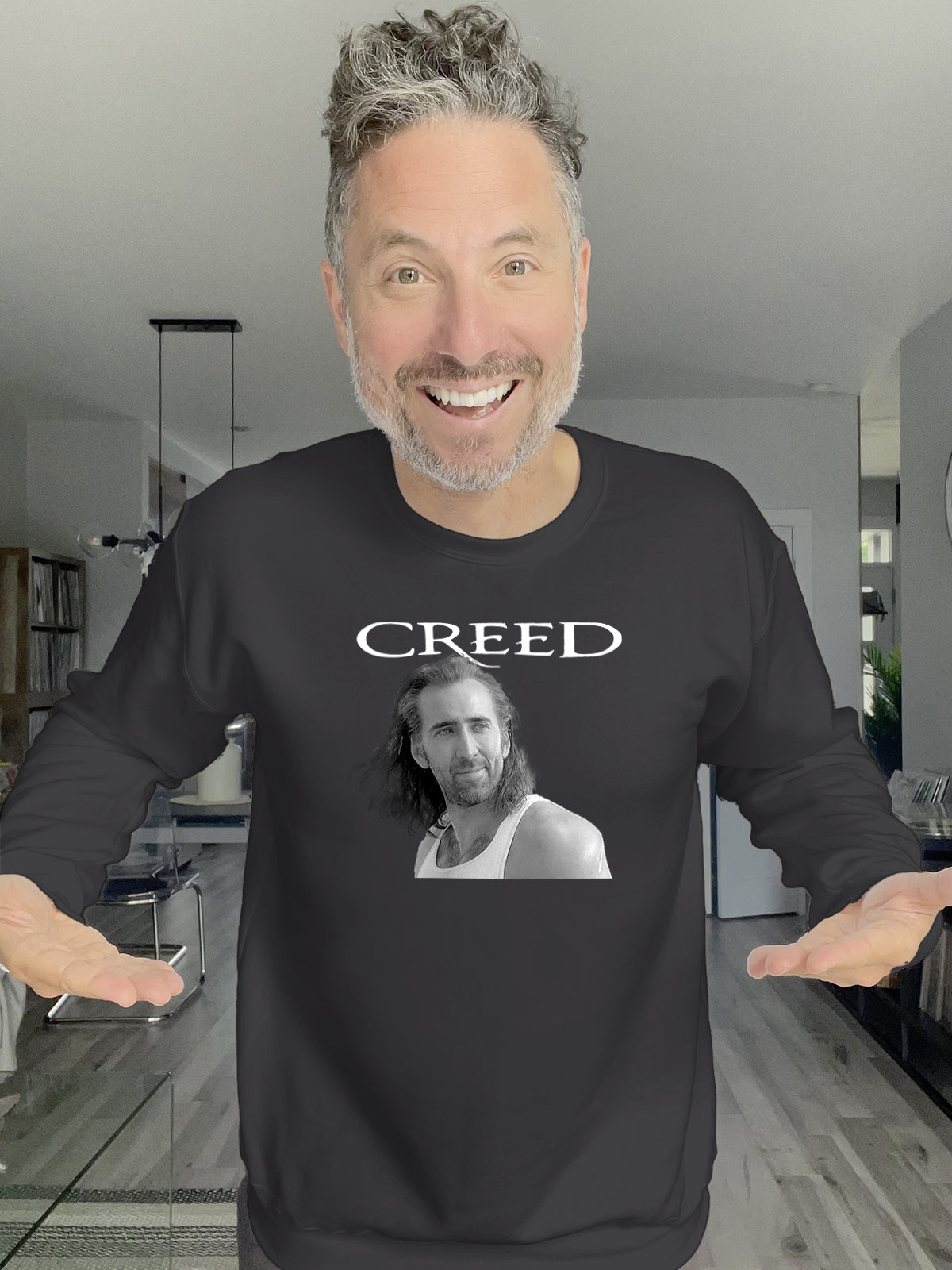 Nicolas Cage Creed Crewneck