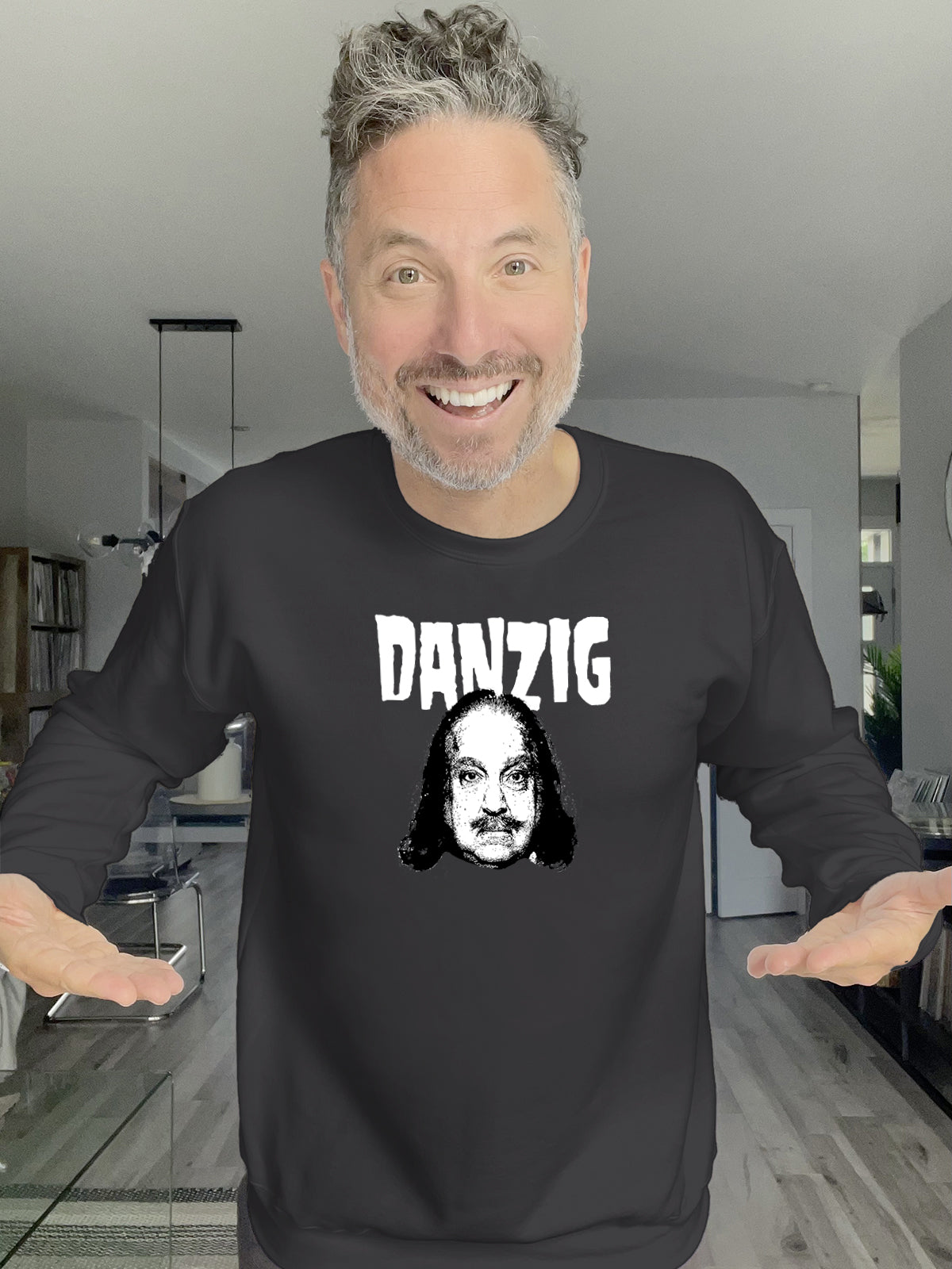 Danzig Ron Jeremy Crewneck Sweatshirt