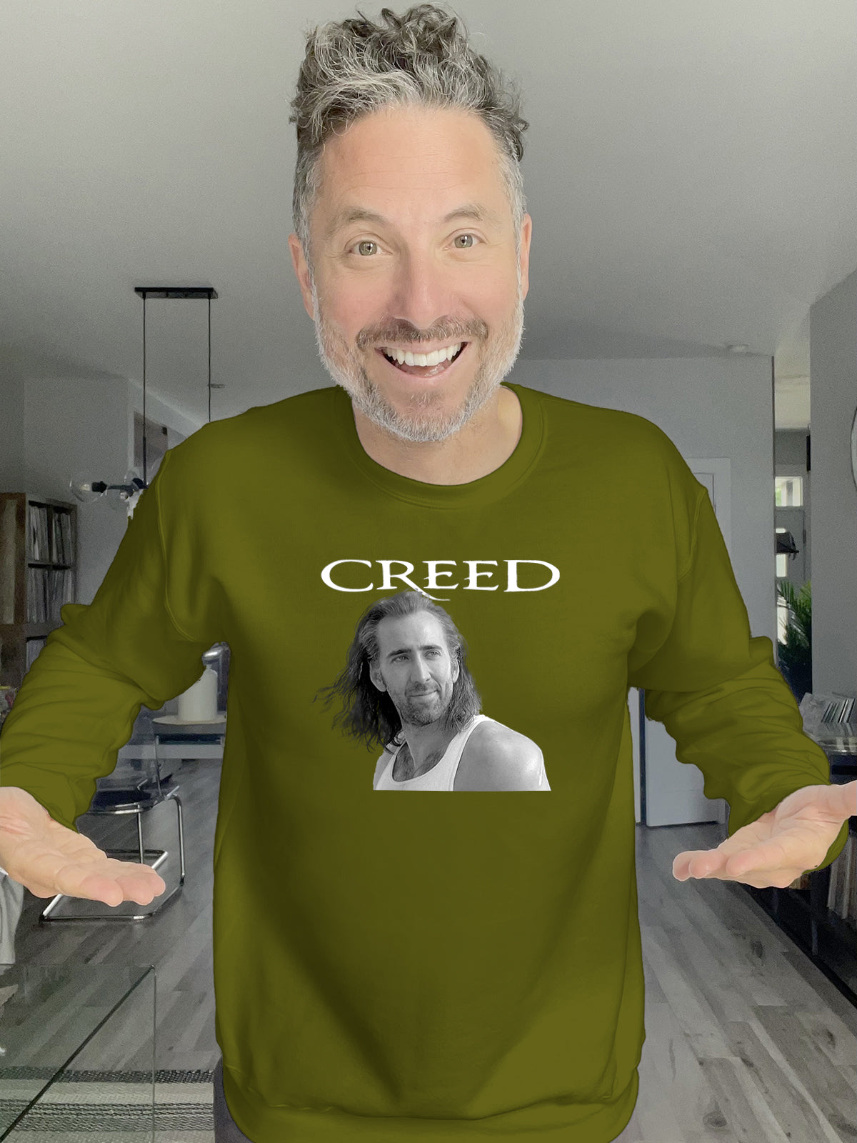 Nicolas Cage Creed Crewneck