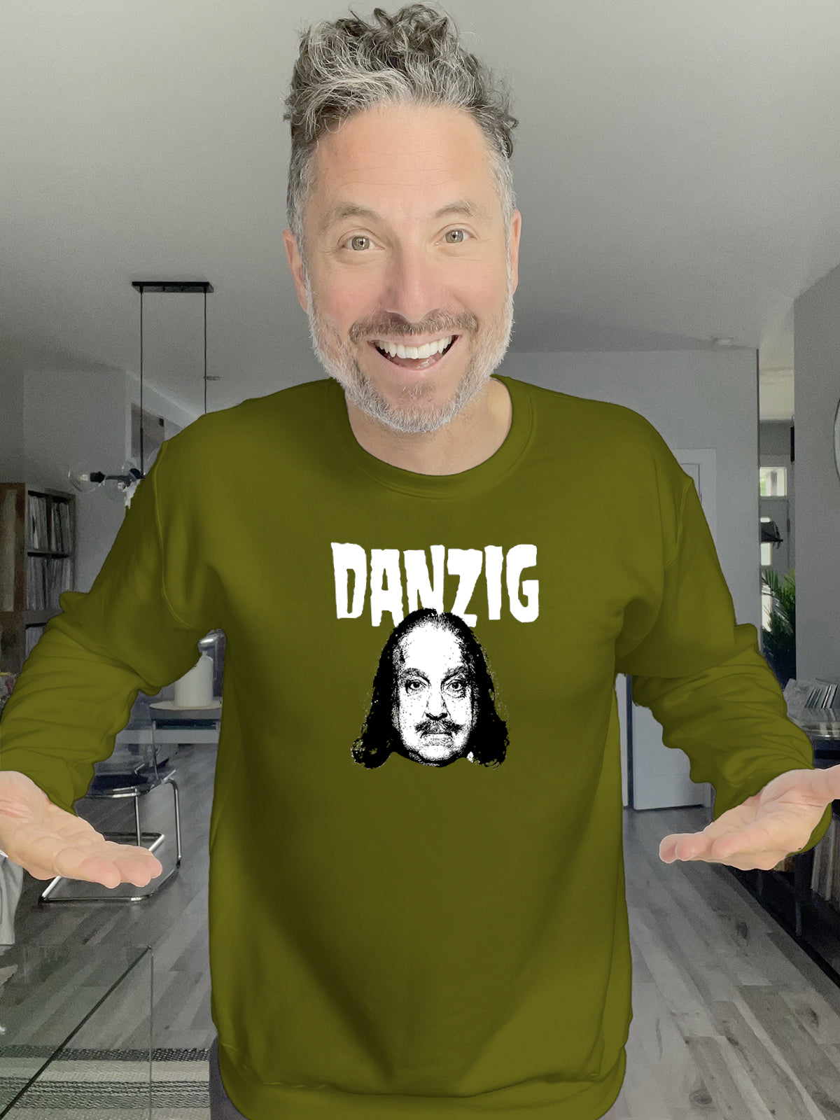 Danzig Ron Jeremy Crewneck Sweatshirt