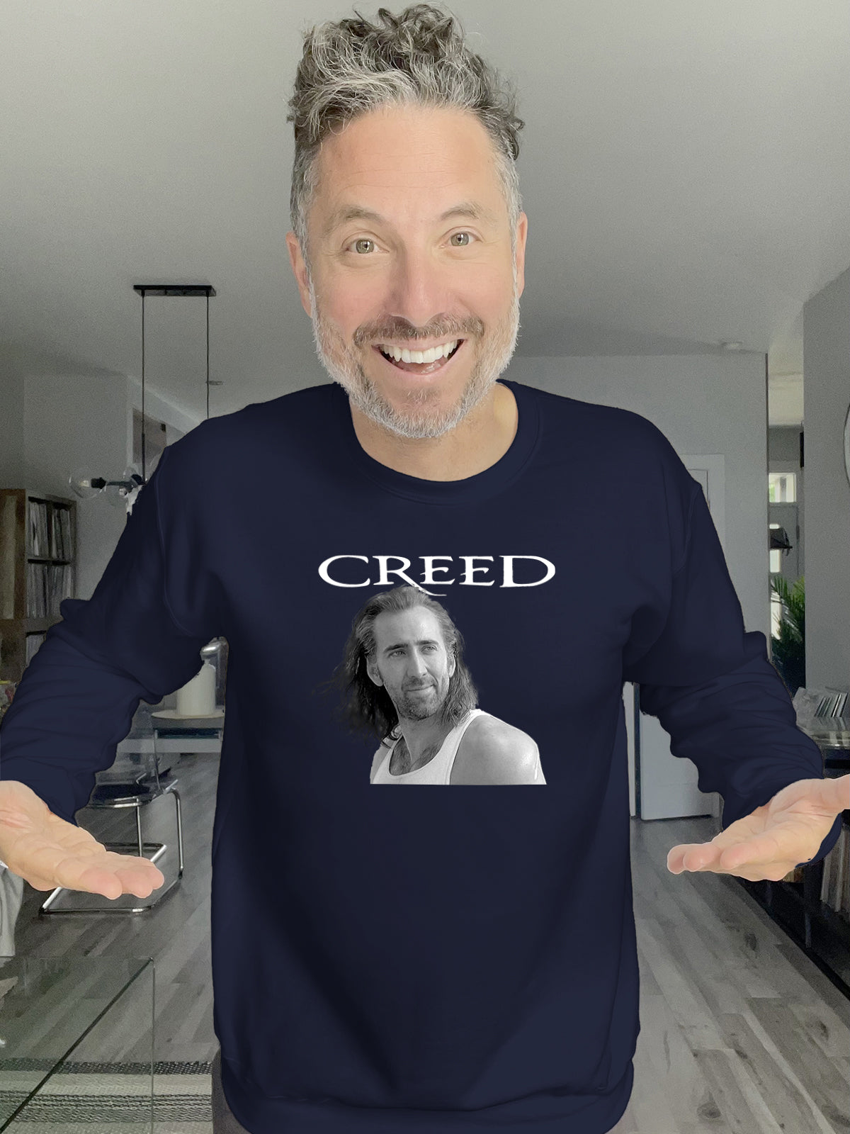 Nicolas Cage Creed Crewneck