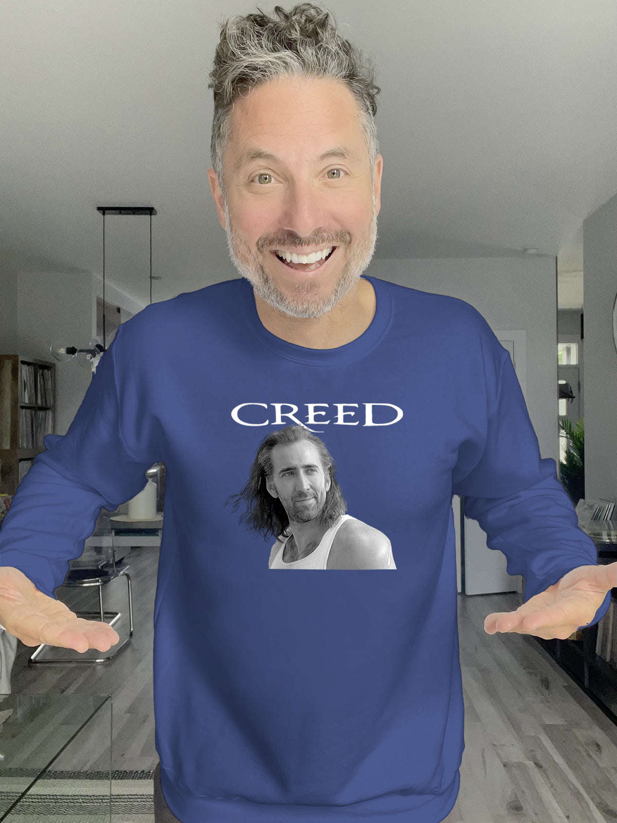 Nicolas Cage Creed Crewneck