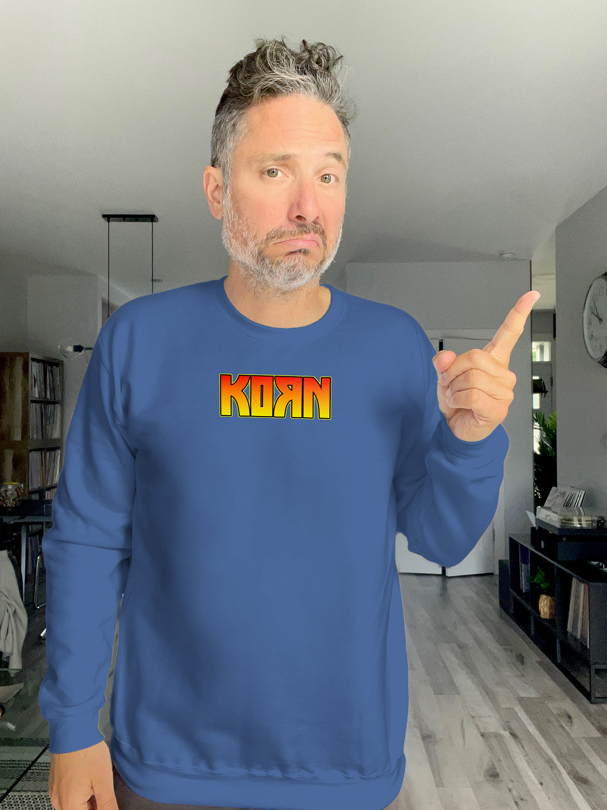 Crewneck - KISS KORN - Unisex