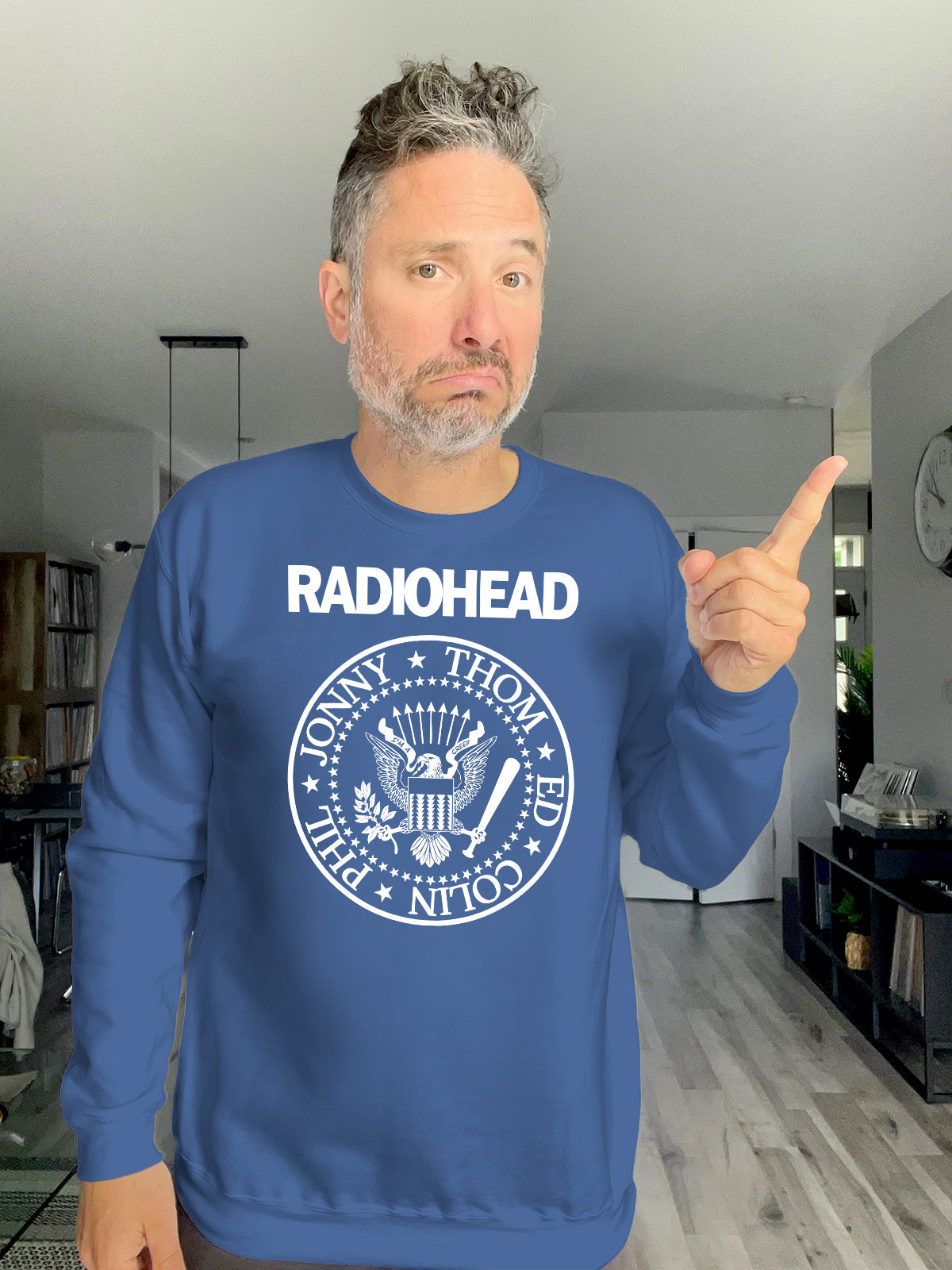 Crewneck - RADIOHEAD RAMONES - Unisex