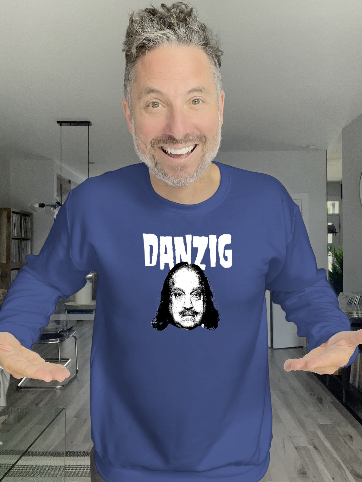 Danzig Ron Jeremy Crewneck Sweatshirt
