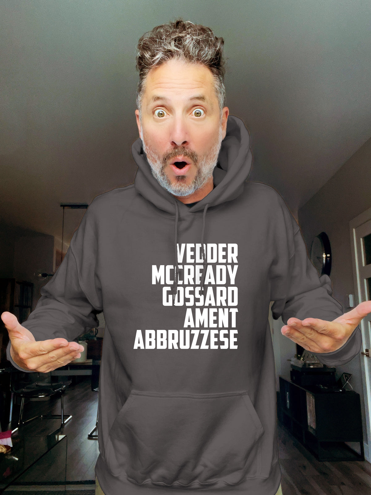 Hoodie - Vedder McCready Gossard Ament Abbruzzese - Unisex