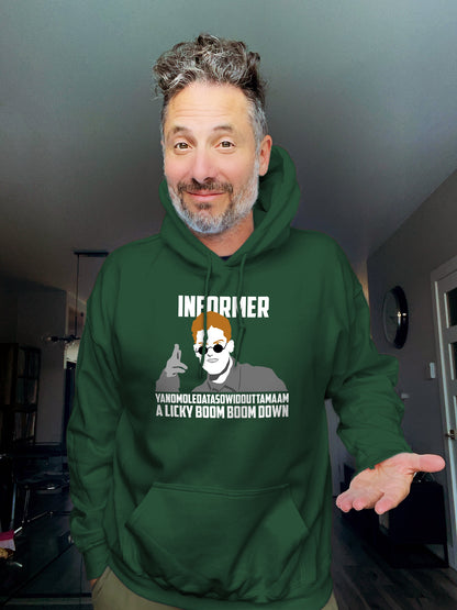 Hoodie - Snow - Informer - Unisex