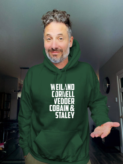 Hoodie - Weiland Cornell Vedder Cobain & Staley - Unisex