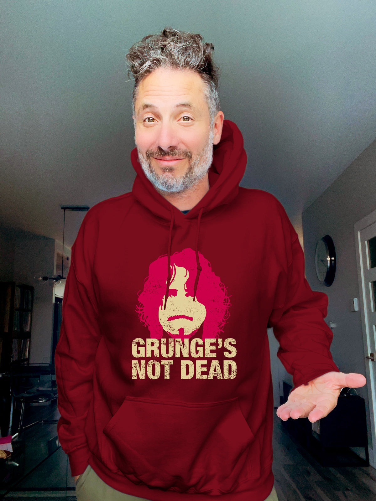 Hoodie - Grunge's not dead - CC - Unisex