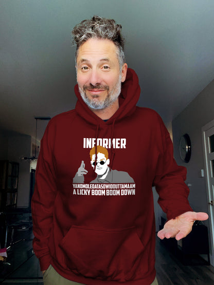 Hoodie - Snow - Informer - Unisex