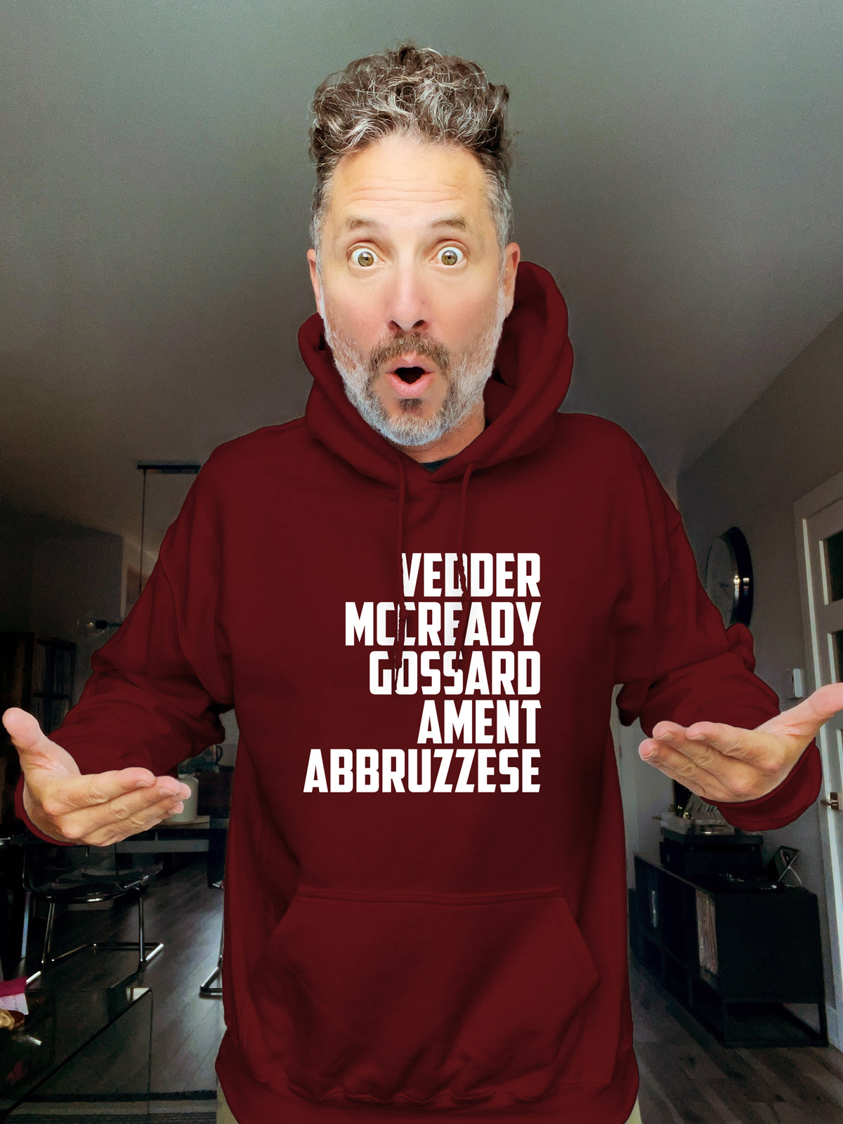 Hoodie - Vedder McCready Gossard Ament Abbruzzese - Unisex