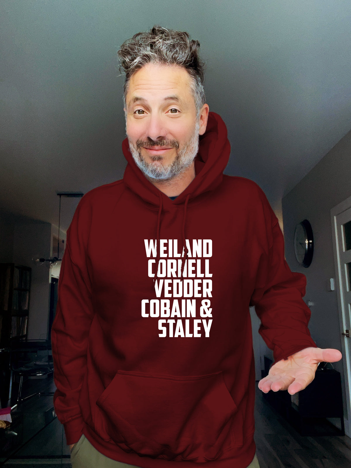 Hoodie - Weiland Cornell Vedder Cobain & Staley - Unisex