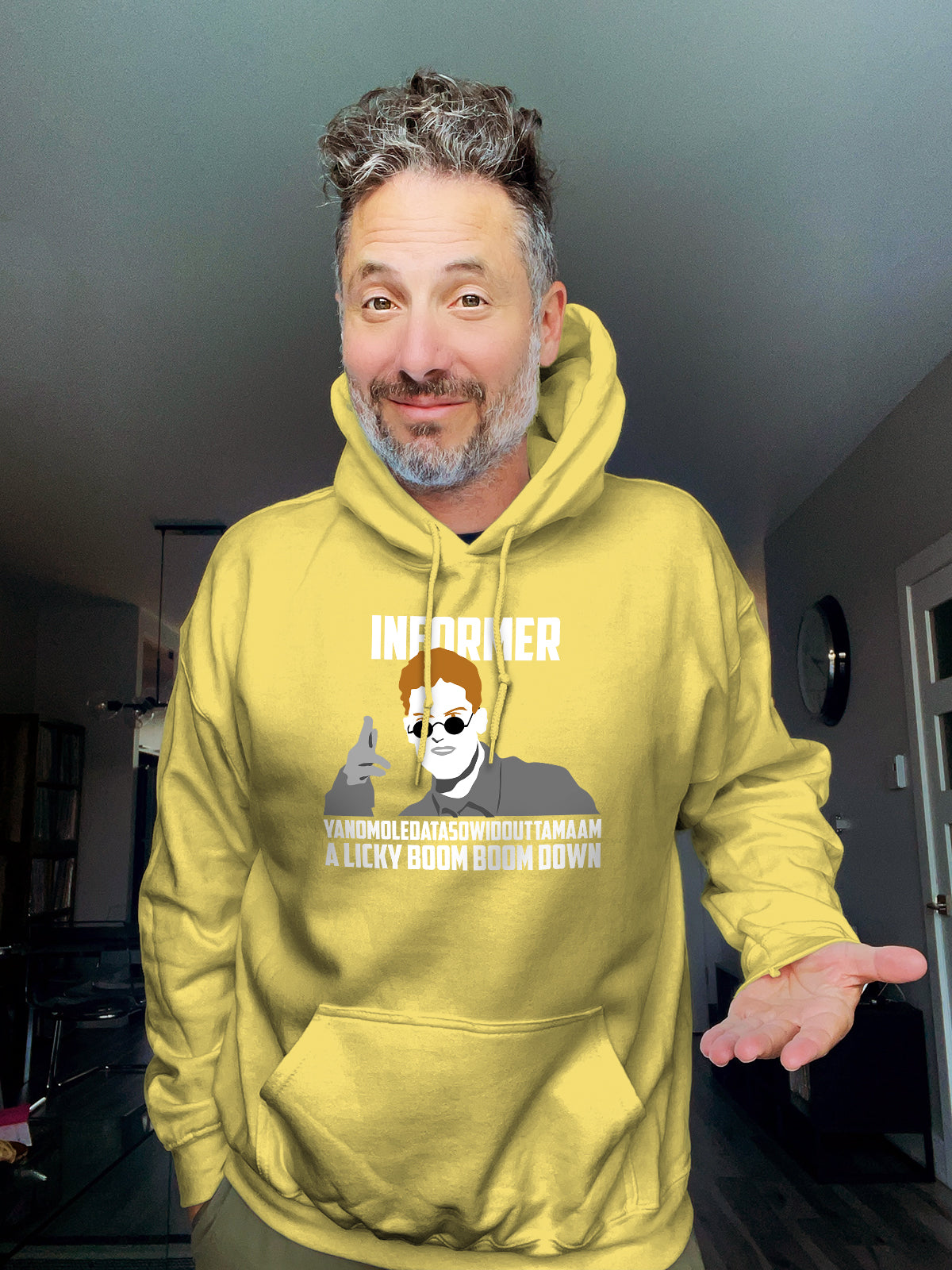 Hoodie - Snow - Informer - Unisex