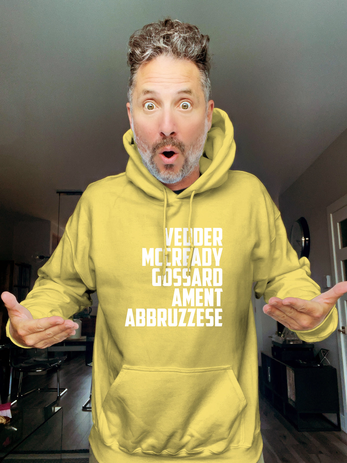 Hoodie - Vedder McCready Gossard Ament Abbruzzese - Unisex