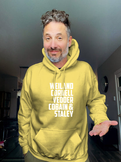 Hoodie - Weiland Cornell Vedder Cobain & Staley - Unisex