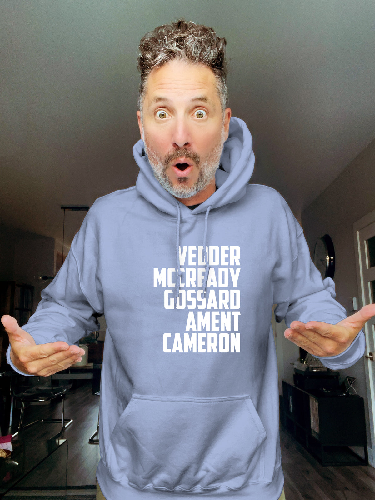 Hoodie  - Vedder McCready Gossard Ament Cameron - Unisex