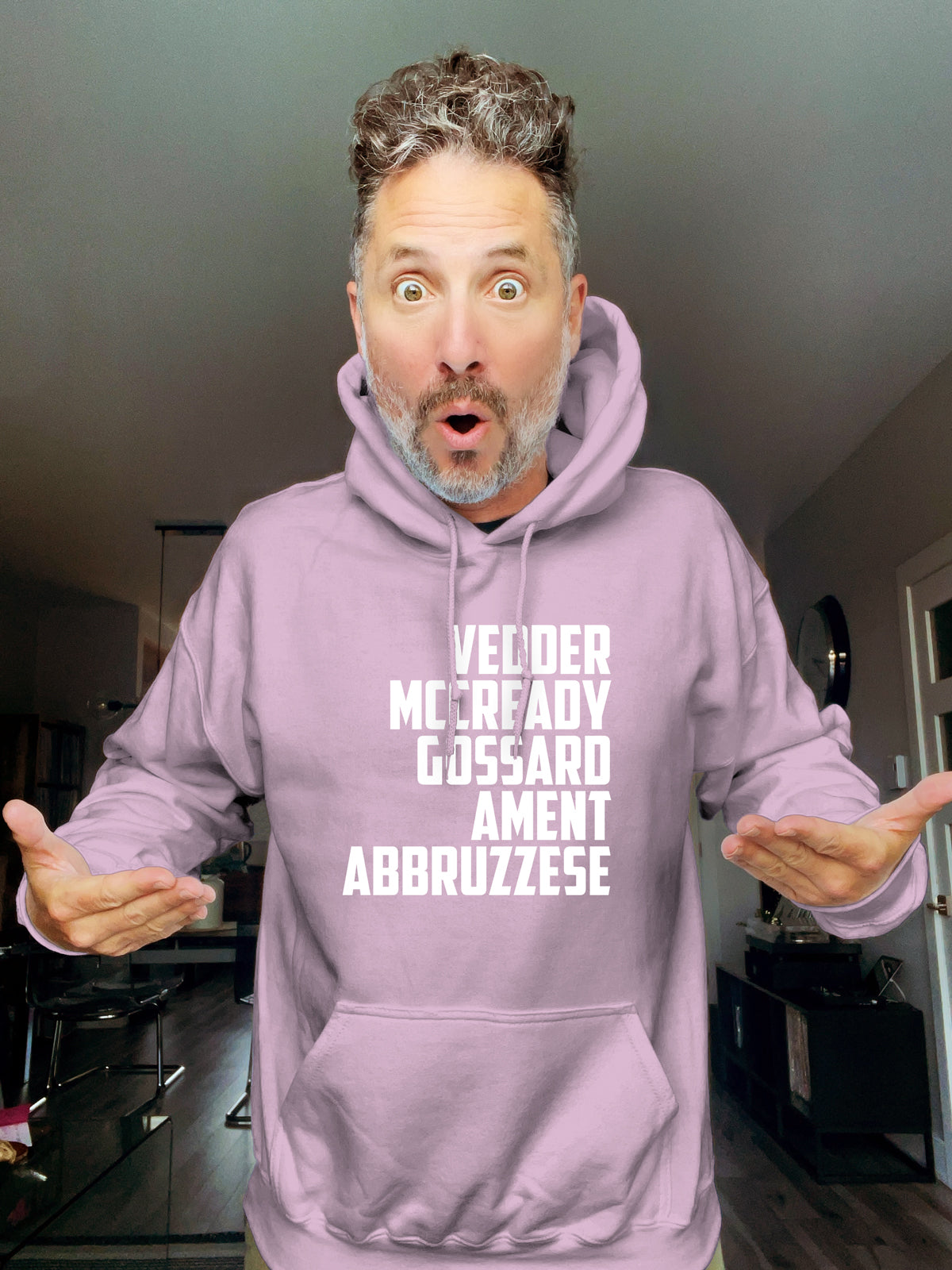 Hoodie - Vedder McCready Gossard Ament Abbruzzese - Unisex
